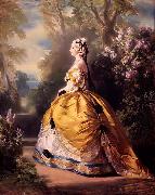 Franz Xaver Winterhalter The Empress Eugenie Spain oil painting artist
